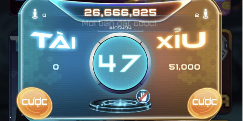 Các cửa đặt cược có trong game Tài Xỉu online